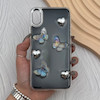 قاب گوشی iPhone XS Max آیفون فانتزی برجسته رزینی Luxury Case لنز و دکمه کرومی کد E40-168489