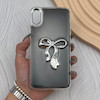 قاب گوشی iPhone XS Max آیفون فانتزی برجسته رزینی Luxury Case لنز و دکمه کرومی کد E40-168491