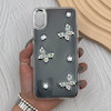 قاب گوشی iPhone XS Max آیفون فانتزی برجسته رزینی Luxury Case لنز و دکمه کرومی کد E40-168492
