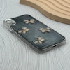 قاب گوشی iPhone XS Max آیفون فانتزی برجسته رزینی Luxury Case لنز و دکمه کرومی کد E40-168494