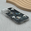 قاب گوشی iPhone 17 آیفون فانتزی برجسته رزینی Luxury Case لنز و دکمه کرومی کد E40-168529