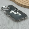 قاب گوشی iPhone 17 آیفون فانتزی برجسته رزینی Luxury Case لنز و دکمه کرومی کد E40-168534