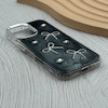 قاب گوشی iPhone 17 آیفون فانتزی برجسته رزینی Luxury Case لنز و دکمه کرومی کد E40-168535