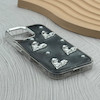 قاب گوشی iPhone 17 آیفون فانتزی برجسته رزینی Luxury Case لنز و دکمه کرومی کد E40-168536
