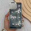 قاب گوشی Xiaomi Mi 11 Lite 4G - Mi 11 Lite 5G - Mi 11 Lite Ne شیائومی فانتزی برجسته رزینی Luxury Case لنز و دکمه کرومی کد E40-168544