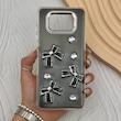 قاب گوشی Poco X3 - Poco X3 Pro شیائومی فانتزی برجسته رزینی Luxury Case لنز و دکمه کرومی کد E40-168561