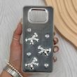 قاب گوشی Poco X3 - Poco X3 Pro شیائومی فانتزی برجسته رزینی Luxury Case لنز و دکمه کرومی کد E40-168565