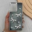 قاب گوشی Poco X7 Pro شیائومی فانتزی برجسته رزینی Luxury Case لنز و دکمه کرومی کد E40-168583