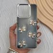 قاب گوشی Redmi 10C - Redmi 10 Power - Poco C40 شیائومی فانتزی برجسته رزینی Luxury Case لنز و دکمه کرومی کد E40-168591
