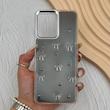 قاب گوشی Redmi 12 - Poco M6 Pro 5G شیائومی فانتزی برجسته رزینی Luxury Case لنز و دکمه کرومی کد E40-168599