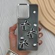 قاب گوشی Redmi 12 - Poco M6 Pro 5G شیائومی فانتزی برجسته رزینی Luxury Case لنز و دکمه کرومی کد E40-168600