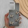 قاب گوشی Redmi 12 - Poco M6 Pro 5G شیائومی فانتزی برجسته رزینی Luxury Case لنز و دکمه کرومی کد E40-168605
