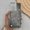 قاب گوشی Redmi 13C - Poco C65 شیائومی فانتزی برجسته رزینی Luxury Case لنز و دکمه کرومی کد E40-168618