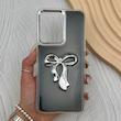 قاب گوشی Redmi 13C - Poco C65 شیائومی فانتزی برجسته رزینی Luxury Case لنز و دکمه کرومی کد E40-168621