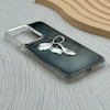 قاب گوشی Redmi 13C - Poco C65 شیائومی فانتزی برجسته رزینی Luxury Case لنز و دکمه کرومی کد E40-168621