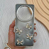 قاب گوشی Redmi 14C - Poco C75 - Redmi A4 شیائومی فانتزی برجسته رزینی Luxury Case لنز و دکمه کرومی کد E40-168632