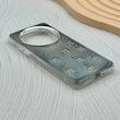 قاب گوشی Redmi 14C - Poco C75 - Redmi A4 شیائومی فانتزی برجسته رزینی Luxury Case لنز و دکمه کرومی کد E40-168634