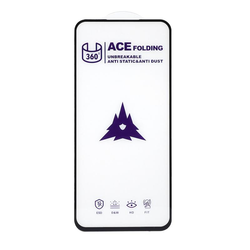 گلس گوشی Galaxy A54 - Galaxy S23 FE سامسونگ شیشه ای ACE FOLDING سری آنتی استاتیک ESD HD 360 اورجینال