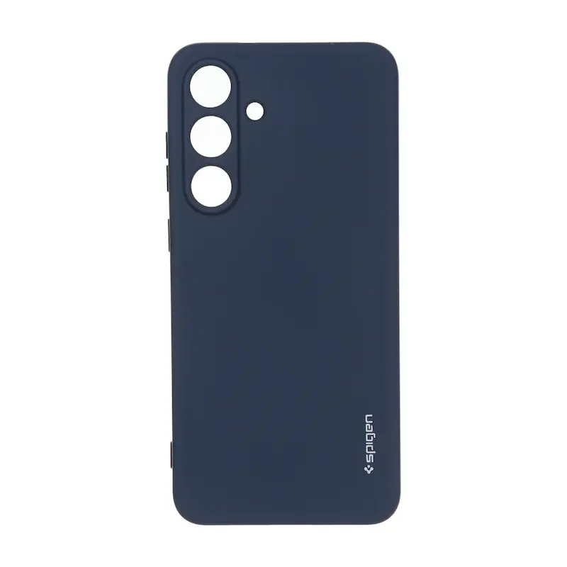 قاب گوشی Galaxy S25 FE سامسونگ سیلیکونی ژله ای PC برند SPIGEN اسپیگن سرمه ای کد 180986