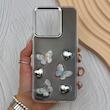 قاب گوشی Redmi 15C - Poco C85 شیائومی فانتزی برجسته رزینی Luxury Case لنز و دکمه کرومی کد E40-168652