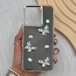 قاب گوشی Redmi 15C - Poco C85 شیائومی فانتزی برجسته رزینی Luxury Case لنز و دکمه کرومی کد E40-168655
