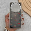 قاب گوشی Redmi A3 - Redmi A3X شیائومی فانتزی برجسته رزینی Luxury Case لنز و دکمه کرومی کد E40-168665