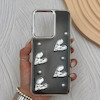 قاب گوشی Redmi A5 - Poco C71 شیائومی فانتزی برجسته رزینی Luxury Case لنز و دکمه کرومی کد E40-168667