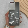 قاب گوشی Redmi A5 - Poco C71 شیائومی فانتزی برجسته رزینی Luxury Case لنز و دکمه کرومی کد E40-168669