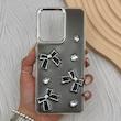 قاب گوشی Redmi A5 - Poco C71 شیائومی فانتزی برجسته رزینی Luxury Case لنز و دکمه کرومی کد E40-168671