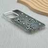 قاب گوشی Redmi A5 - Poco C71 شیائومی فانتزی برجسته رزینی Luxury Case لنز و دکمه کرومی کد E40-168671