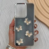 قاب گوشی Redmi A5 - Poco C71 شیائومی فانتزی برجسته رزینی Luxury Case لنز و دکمه کرومی کد E40-168675