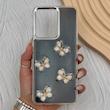 قاب گوشی Redmi A5 - Poco C71 شیائومی فانتزی برجسته رزینی Luxury Case لنز و دکمه کرومی کد E40-168675