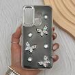قاب گوشی Redmi Note 8 - Redmi Note 8 2021 شیائومی فانتزی برجسته رزینی Luxury Case لنز و دکمه کرومی کد E40-168684