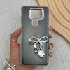 قاب گوشی Redmi 10X - Redmi Note 9 شیائومی فانتزی برجسته رزینی Luxury Case لنز و دکمه کرومی کد E40-168700