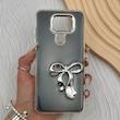 قاب گوشی Redmi 10X - Redmi Note 9 شیائومی فانتزی برجسته رزینی Luxury Case لنز و دکمه کرومی کد E40-168700