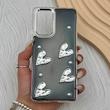 قاب گوشی Redmi Note 10 Pro 4G - Redmi Note 10 Pro Max شیائومی فانتزی برجسته رزینی Luxury Case لنز و دکمه کرومی کد E40-168721
