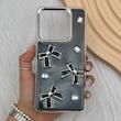 قاب گوشی Redmi Note 14 4G شیائومی فانتزی برجسته رزینی Luxury Case لنز و دکمه کرومی کد E40-168768