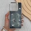 قاب گوشی Redmi Note 14 4G شیائومی فانتزی برجسته رزینی Luxury Case لنز و دکمه کرومی کد E40-168769