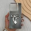 قاب گوشی Redmi Note 14 4G شیائومی فانتزی برجسته رزینی Luxury Case لنز و دکمه کرومی کد E40-168771