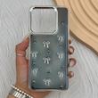 قاب گوشی Redmi Note 14 4G شیائومی فانتزی برجسته رزینی Luxury Case لنز و دکمه کرومی کد E40-168773