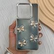 قاب گوشی Redmi Note 14 4G شیائومی فانتزی برجسته رزینی Luxury Case لنز و دکمه کرومی کد E40-168774