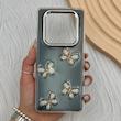 قاب گوشی Redmi Note 14 Pro 4G شیائومی فانتزی برجسته رزینی Luxury Case لنز و دکمه کرومی کد E40-168797