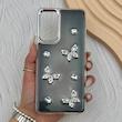 قاب گوشی Redmi Note 11 Pro 4G Global - Redmi Note 11 Pro 5G Global - Redmi Note 11E Pro - Redmi Note 12 Pro 4G شیائومی فانتزی برجسته رزینی Luxury Case لنز و دکمه کرومی کد E40-168831