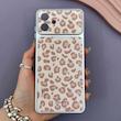 قاب گوشی Galaxy A07 سامسونگ فانتزی چرمی Luxury Case سری 17 طرح پلنگی کیوت کد 169319