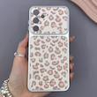 قاب گوشی Galaxy A16 سامسونگ فانتزی چرمی Luxury Case سری 17 طرح پلنگی کیوت کد 169322