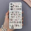 قاب گوشی Galaxy A16 سامسونگ فانتزی چرمی Luxury Case سری 17 طرح کتابخانه کیوت کد 169323