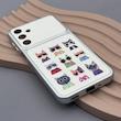 قاب گوشی Galaxy A16 سامسونگ فانتزی چرمی Luxury Case سری 17 طرح گربه کیوت کد 169324