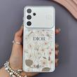 قاب گوشی Galaxy A16 سامسونگ فانتزی چرمی Luxury Case سری 17 طرح Dior کیوت کد 169326