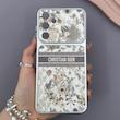 قاب گوشی Galaxy A16 سامسونگ فانتزی چرمی Luxury Case سری 17 طرح Dior کیوت کد 169327