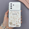 قاب گوشی Galaxy A17 سامسونگ فانتزی چرمی Luxury Case سری 17 طرح Dior کیوت کد 169331